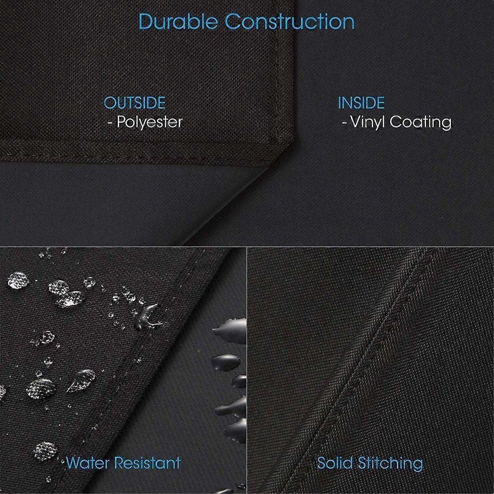 57 Inch Grill Cover for Weber Genesis II, Genesis II LX 300 Series and Genesis 300 Series Gas Grills, Heavy Duty Waterproof Barbecue Cover, Fade Resis