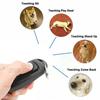 Pet Dog Trainer Clicker with Whistle & Key Ring - Versatile 2-in-1 Puppy Training Tool for Obedience Commands
