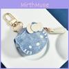 Bag Charm With Artificial Leather Keychain For Kids And Teens Accessories