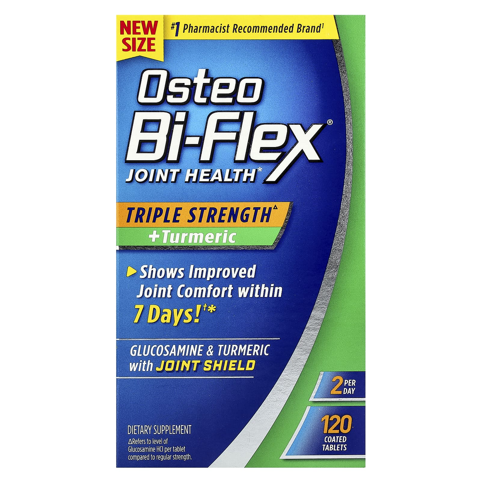 

Osteo Bi-Flex, Joint Health + Turmeric, 3X Strength, 120 Coated Tablets