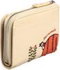 Jocomomola Campo Medium L-Shaped Zippered Folding Wallet 5388000 42 (Beige)