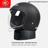 3C Certified AD Electric Motorcycle Helmet, All-Season Half Helmet for Men and Women, Winter-Proof for Scooter Commuting