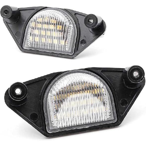 LED License Plate Lights Number Lamp for Chevy Corvette C4 C5 C6 Powered by High Power SMD Xenon White LED Error Free 2pcs