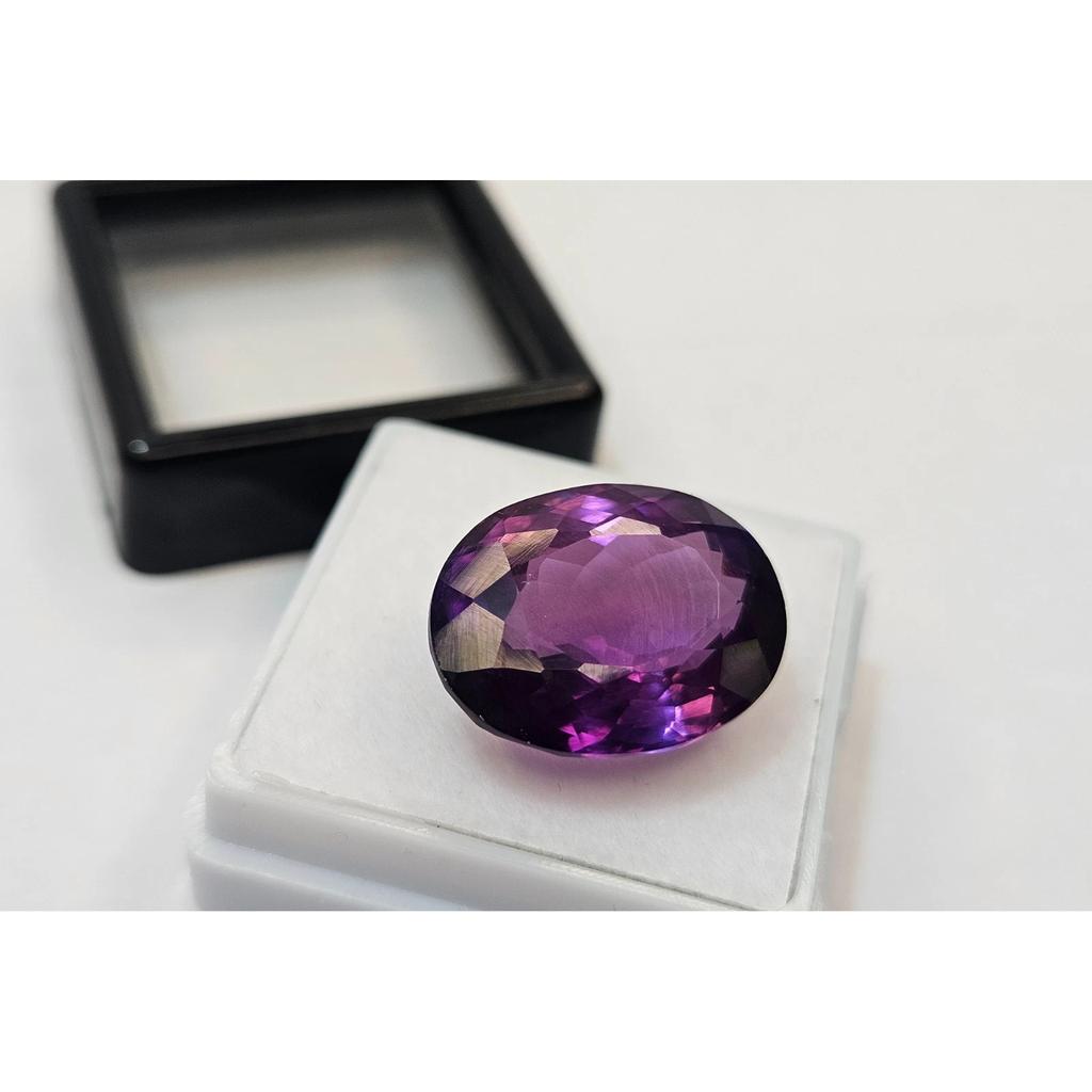 Oval Cut Purple Pink Sapphire 16-18 Ct Beautiful Certified Loose Gemstone