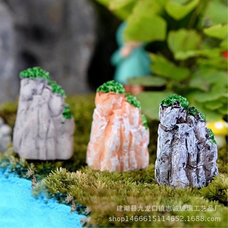 3pcs Micro Landscape Bryophyte Bottle Mini Rockery Multi Meat Ecological Bottle Potted
