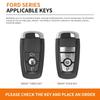 New 2026 Car Sticker Ford New 2025 Hot Fashion Car Key Case Cover Protect Shell Fob For Ford Mustang Explorer Edge Fusion Mondeo