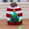 LED Light-Up Knitted Christmas Hat for Adults & Kids - Festive Party Accessory