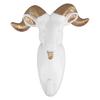 Resin Animal Shape Hook Wall Mounted Hanging Hook Decorative Hook for Coat Towel Key Painted Golden