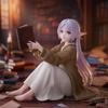 Original Genuine Anime Frieren: Beyond Journey's End 13cm Frieren Sitting Posture Figures Collection Figures Model Toys