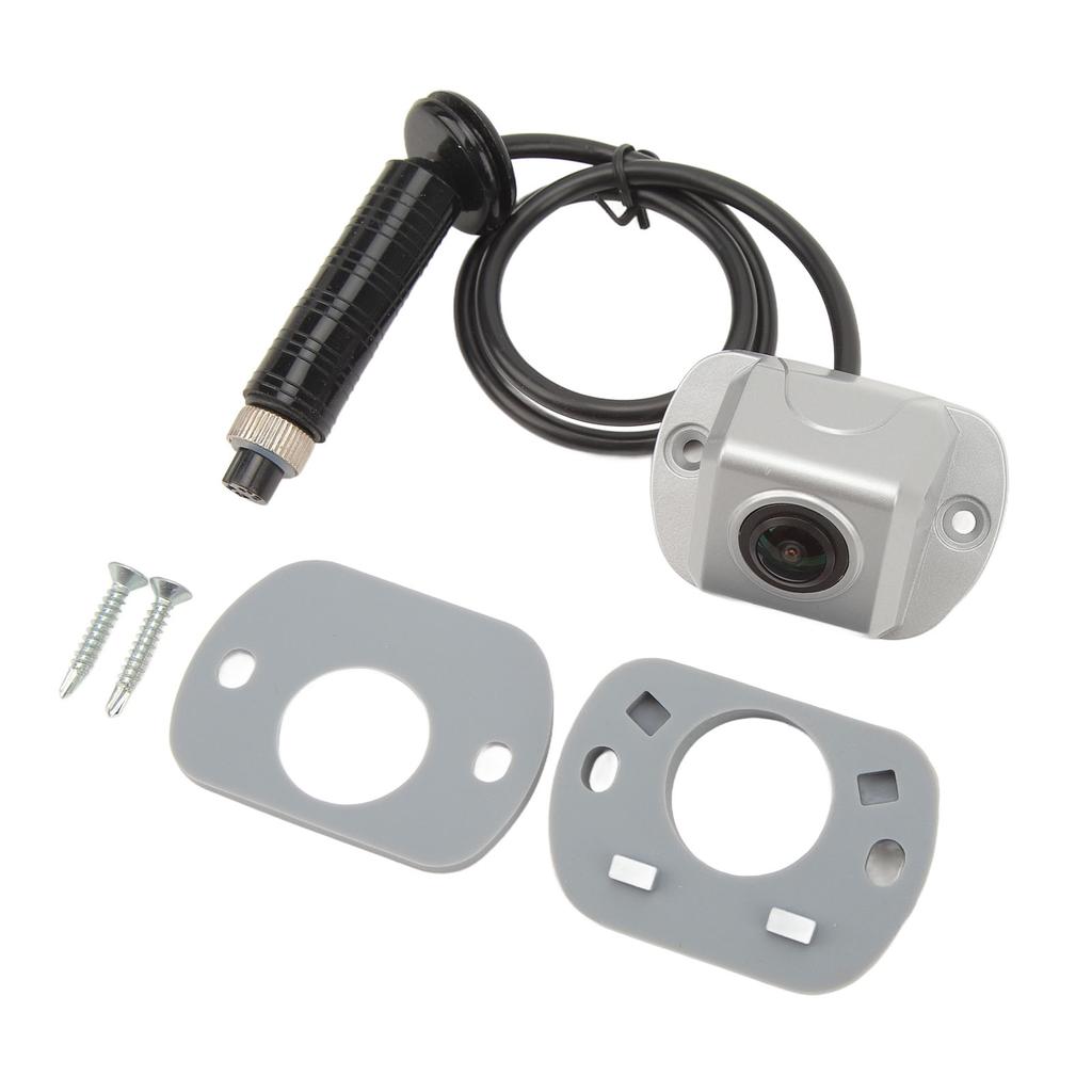 Side View Camera 4 PIN Aviation Head 150 Degrees Viewing Angle Night Vision Blind Spot Camera for RV Van Truck Bus