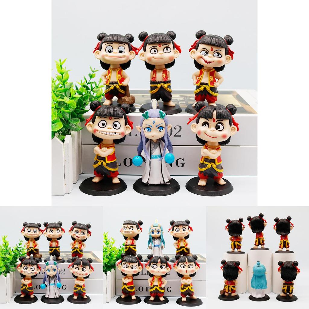 Pvc Nezha Action Figure Collectible Toy For Kids And Fans