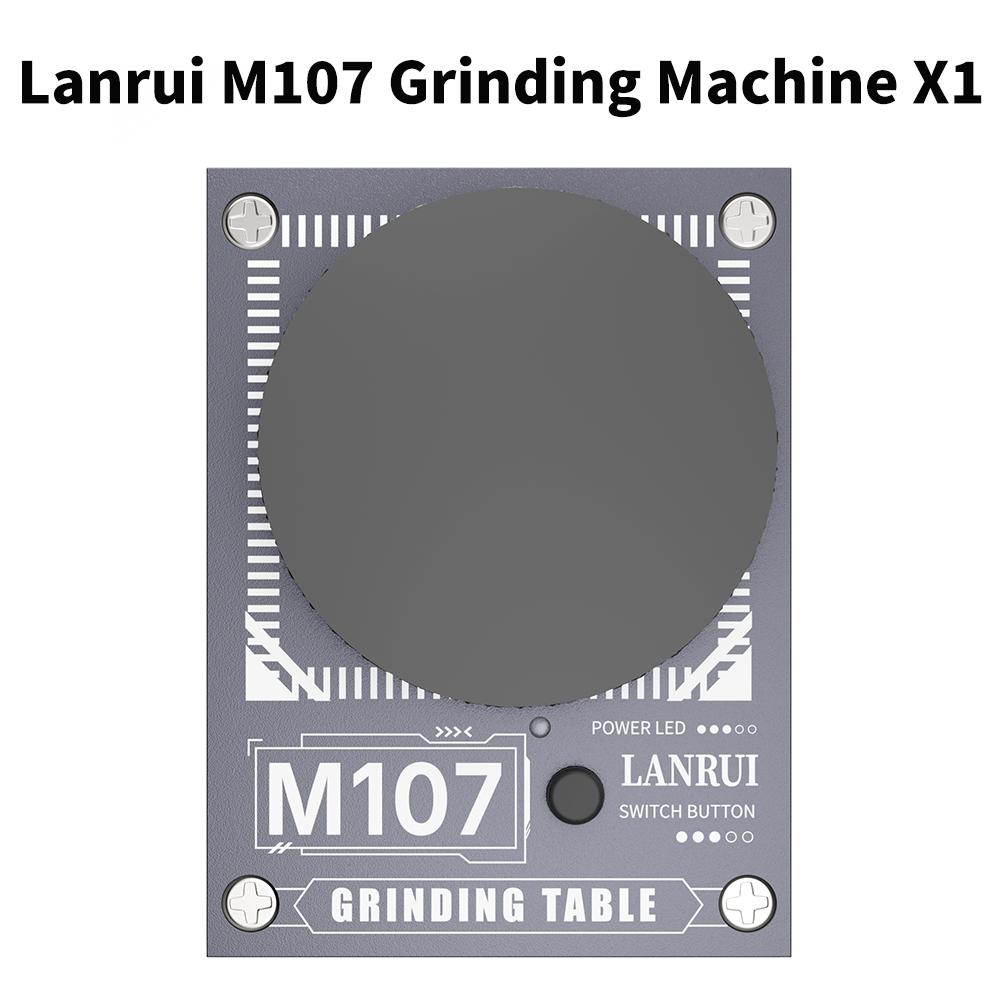 LANRUI M107 Multi Functional Polishing Machine for Mobile Phone Maintenance Grinding Polishing Repair Blades Tweezers and Probes