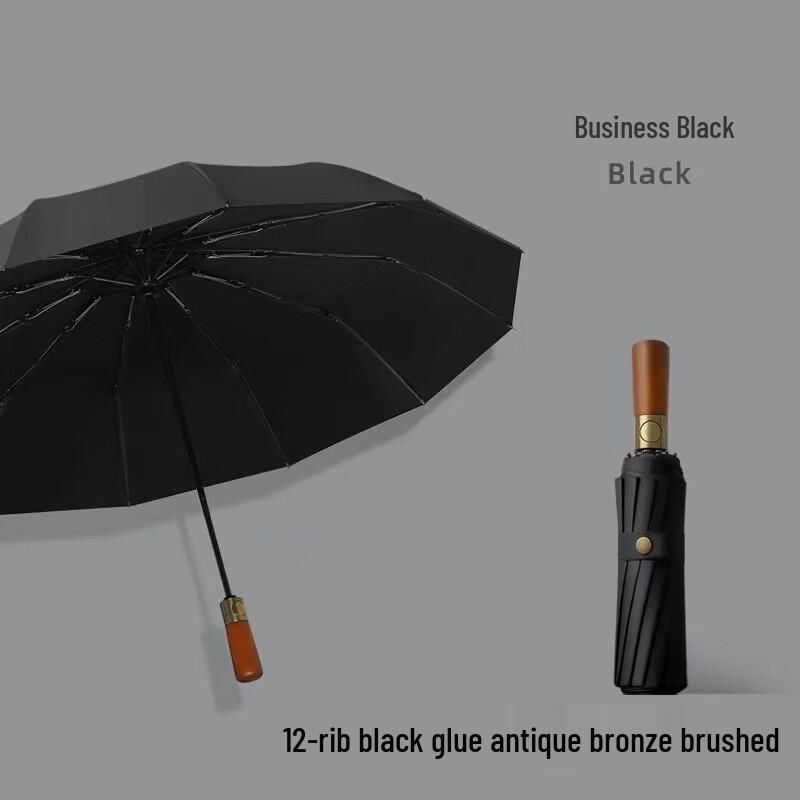 PALONY Automatic 3-Fold UV Reverse Umbrella