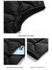 High-Quality Round Neck Wave Pattern Down Vest - 90% Down, Two-Way Style, Inspired by Major Outdoor Brands