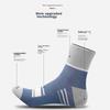 Yimian Men's Socks,  Cotton Mid-Calf, Autumn And Winter Season, Odor-Resistant, Breathable, Trendy Sports Style, Long Socks, 8 Pairs