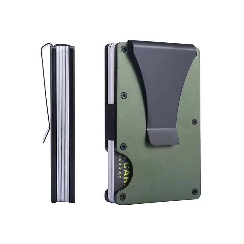 Aluminum Alloy RFID Anti-theft Credit Card Holder