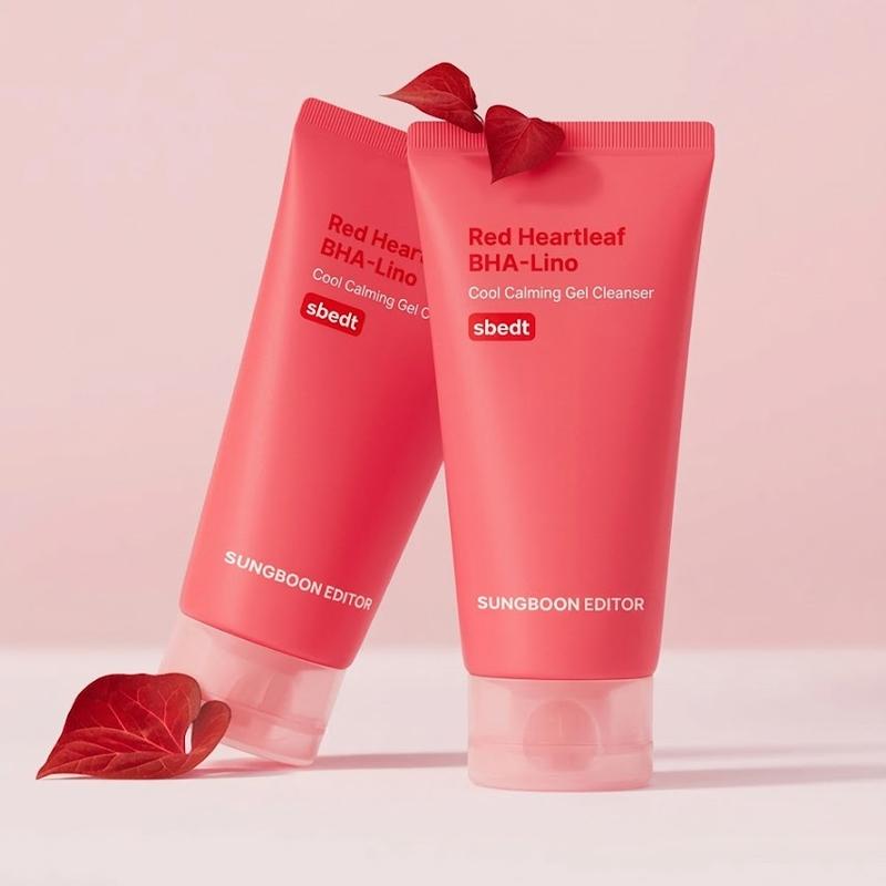 SUNGBOON EDITOR Red Heartleaf BHA-Lino Cool Calming Gel Cleanser 120g