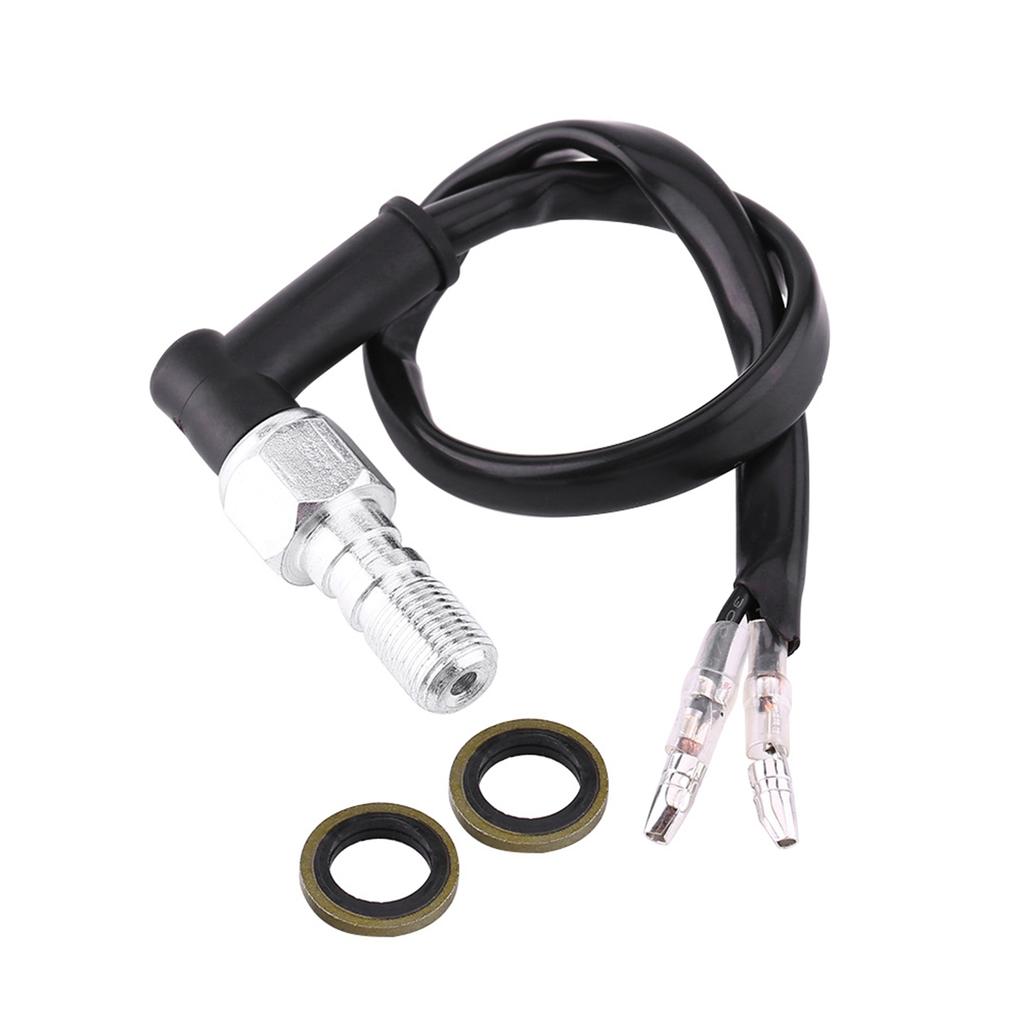 Motorcycle Rear Set Hydraulic Brake Light   with Washers (M10x1.25)