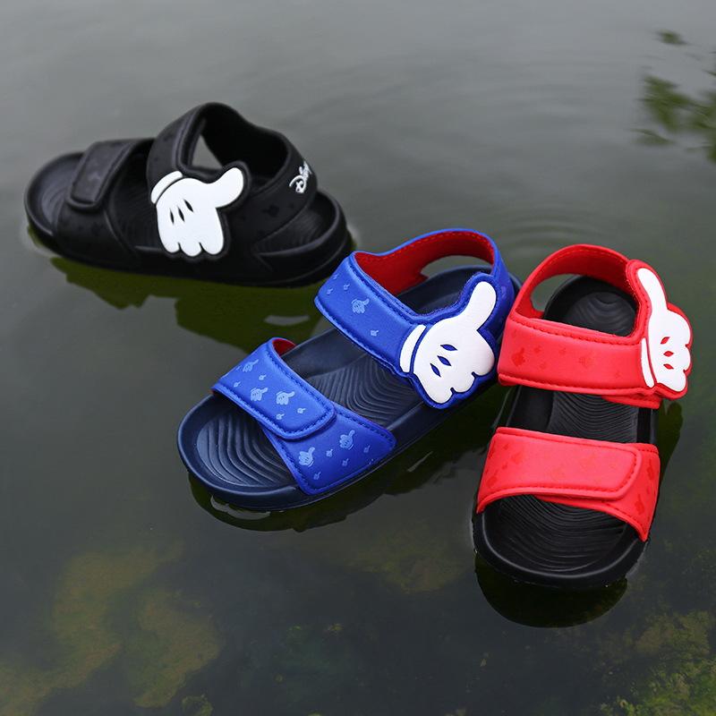 Baby Children's Sandals - Cartoon Shoes - Beach Shoes - Soft Sole - Anti-slip - for Boys