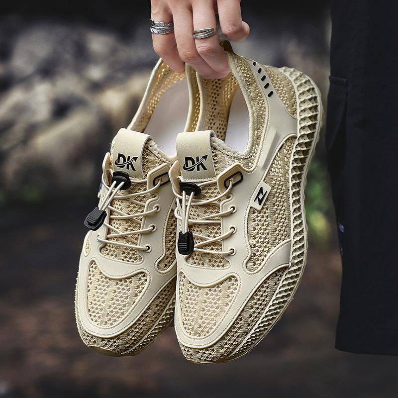 Shoes Summer Large Mesh Breathable Foot Cover Driving Shoes Thin Sole Non-slip Soft Sole Outdoor Climbing Shoes Fishing Shoes