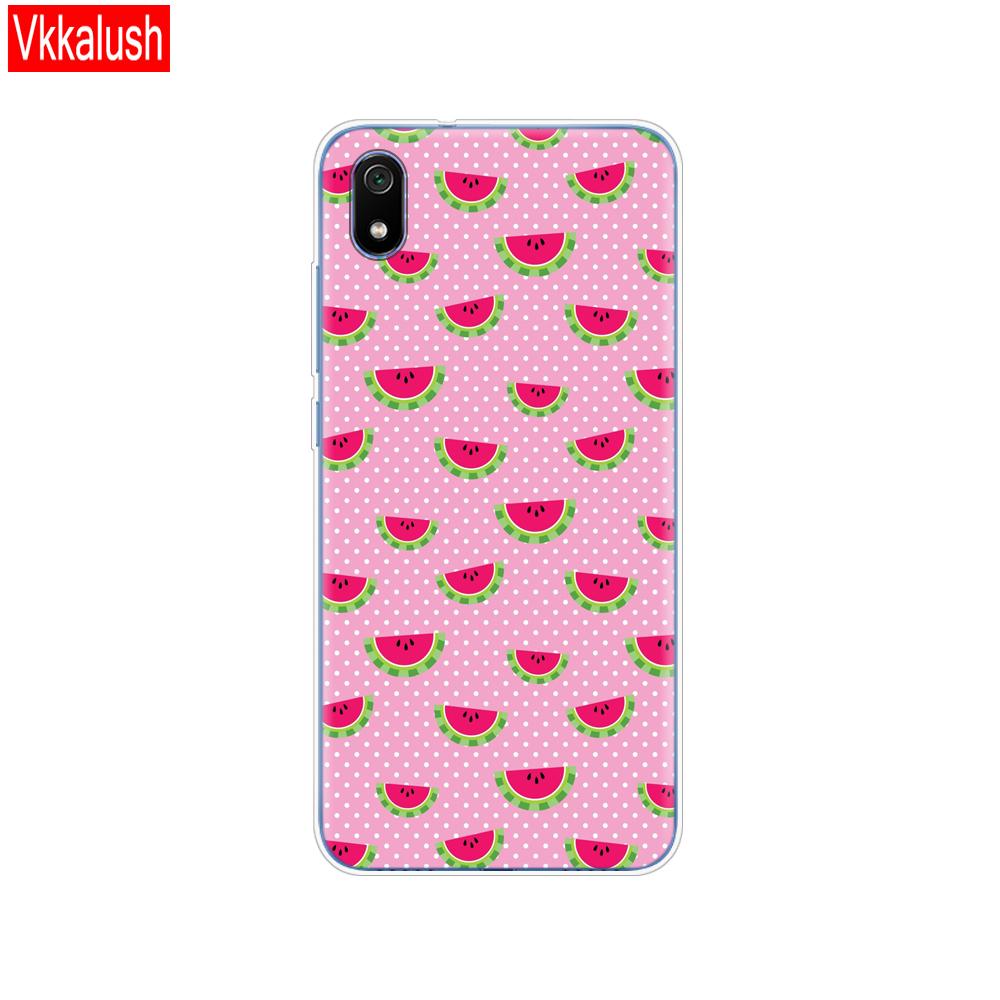 Silicon Case For Xiaomi Redmi 7a Cases Full Protection Soft Tpu Back Cover For Redmi 7 A Bumper Phone Shell Bag Coque