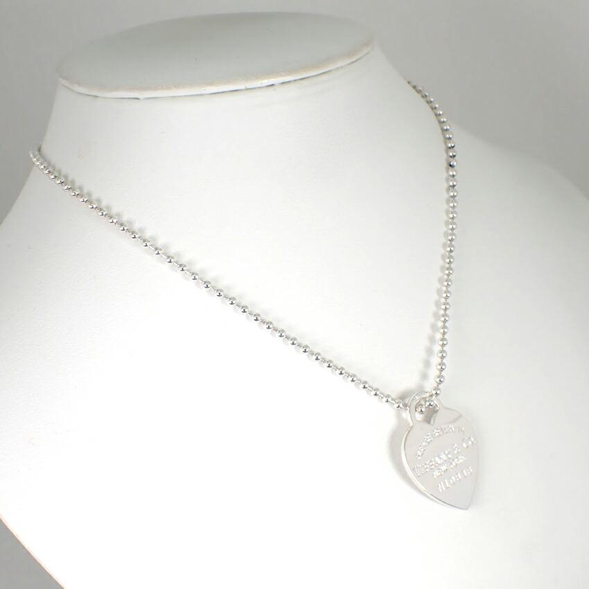 [Pre-owned] TIFFANY 925 Return to Tiffany Heart Pendant/Necklace/j87-2
