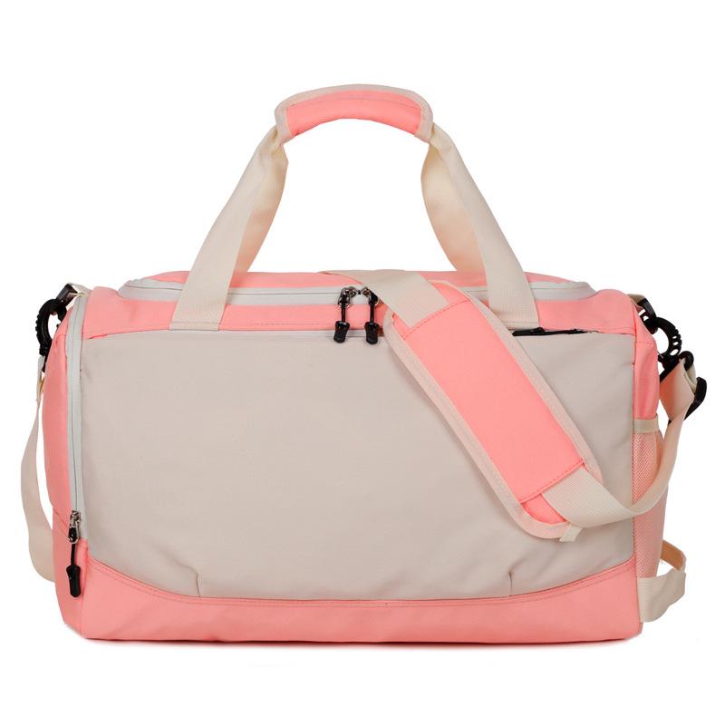 Trendy Large Capacity Outdoor Sports Fitness Shoulder Bag for Short Trips