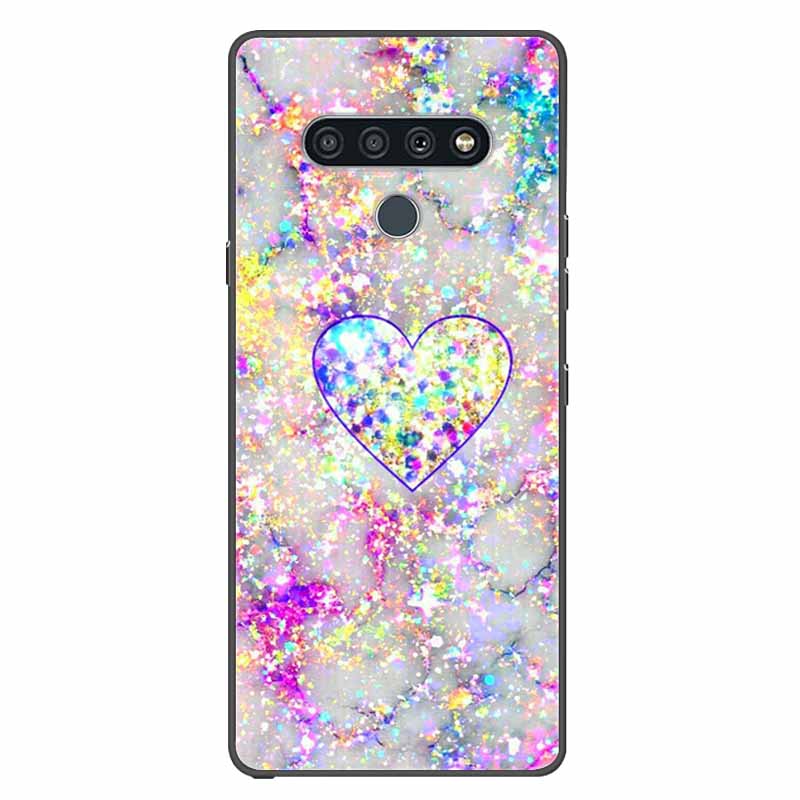 For LG K41s K51s Case Silicone Soft Fashion Animal Back Cover for LG Q70 Q60 Case Protector On for LGQ60 K 51S Cartoon Phone Bag