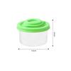 New Kitchen Salt and Pepper Spice Shaker Plastic Mini Spice Container Insect-proof Dustproof Seasoning Tools Salt Pepper Sugar