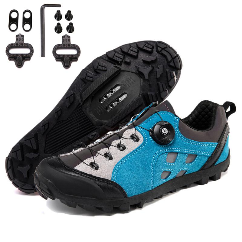 

Обувь для горного велоспорта из натуральной кожи высокого качества, обувь для скоростного велоспорта, уличные гоночные кроссовки 39-46, обувь для велоспорта MTB 43