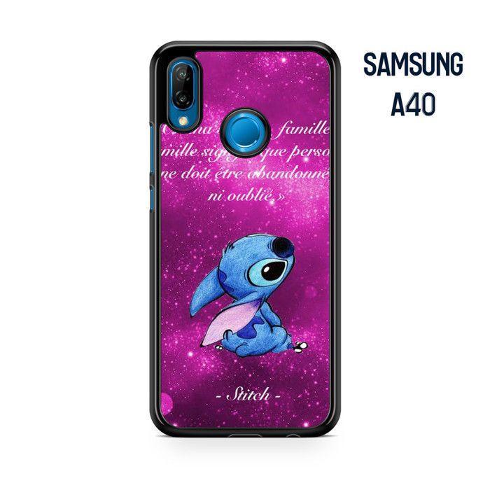 Phone case - Crazy Case - Compatible Samsung Galaxy A40 Stitch Disney Lilo and Stitch Love Ref 5551