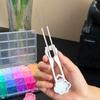 Butterfly & Paw Dual-Tip Perler Bead Pen, Long Smooth-Tip Beading Tool for Easy DIY Fuse Bead & Hama Bead Crafts
