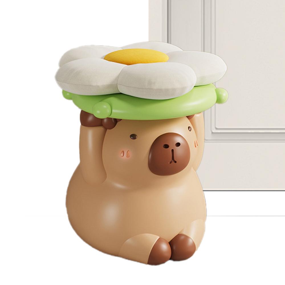 Animal Shaped Foot Stool Capybara Foot Stool Shoe Changing Stool Seat Cushion Cute Sofa Stool Footrest Seat Animal Footstools