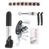 Bicycle Repair Bag Set Tire Fix Tool with Pimp Patches Wrench Storage Pack Repairing Tool