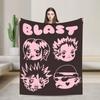 Nana Anime Blankets  Flannel Funny Soft Throw Blankets for Chair Covering Sofa Autumn/Winter
