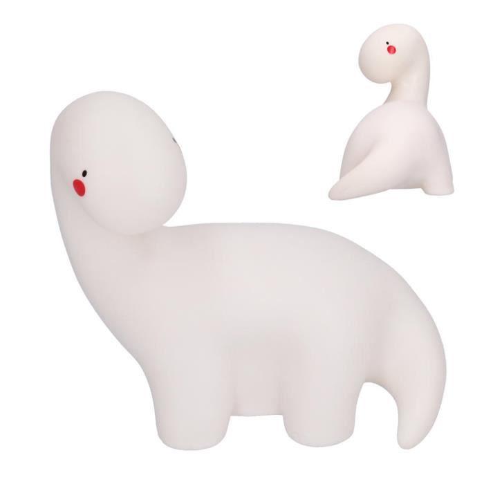Lampe de nuit en silicone Veilleuse à LED Dinosaure à Long Cou Veilleuses en Silicone Lampe de Nuit Décoration de Chambre pour