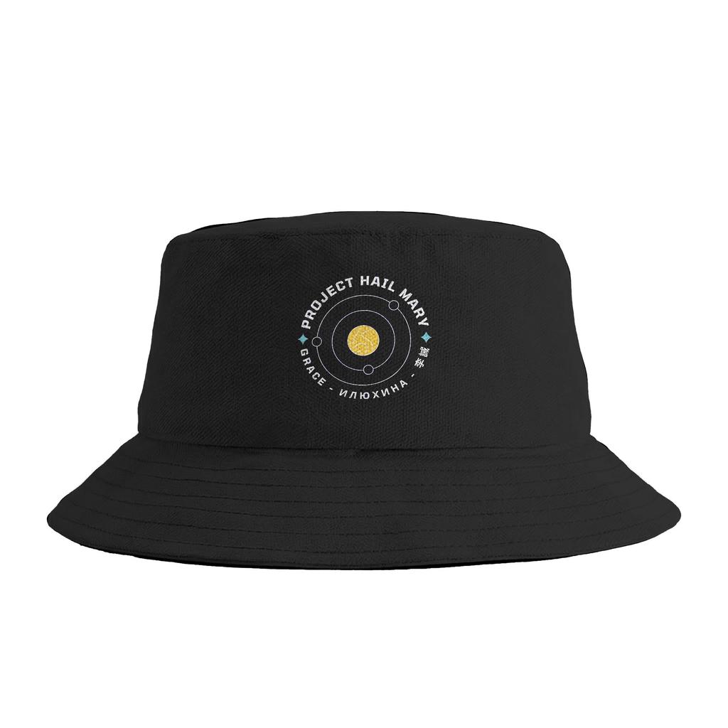 Couple Project Hail Mary () Bucket Hat Foldable FisherUnisex Hats Summer Retro Fishing Caps Street Style Design Sun Hat