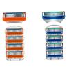 4Pcs High Quality Razor Blades Men Face Care 5 Layers Stainless Steel Manual Razor
