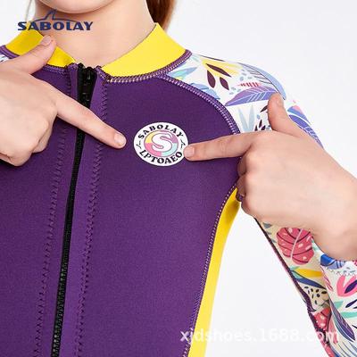 2MM Children's Long Sleeve Wetsuit - Warm, Thick, Cold-Proof Surfing & Snorkeling Suit for Girls