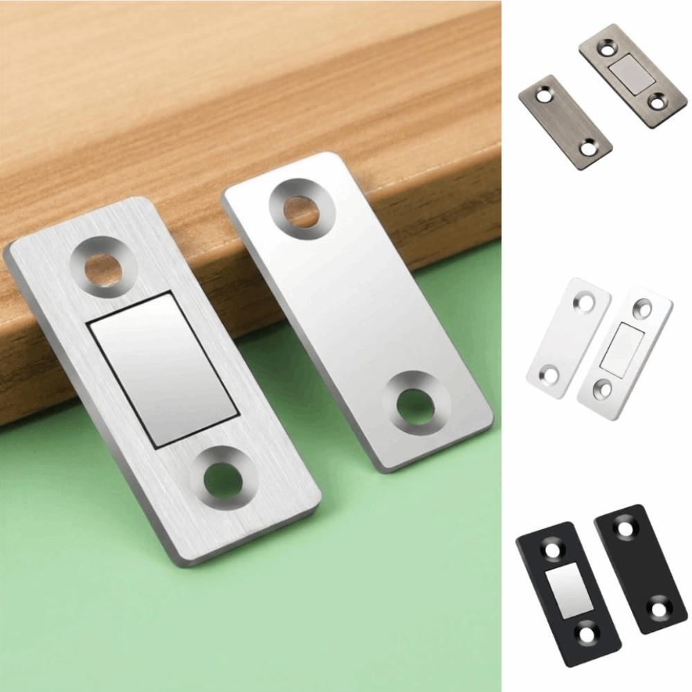 5Set Ultra-Thin Cabinet Catches Strong Magnetic Drawer Magnet Catch Hidden Door Closer Kitchen
