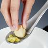 New! Hot Selling High Quality For Kitchen Stainless Steel Garlic Ginger Fruits Root Vegetable Grater Grinder Spoon