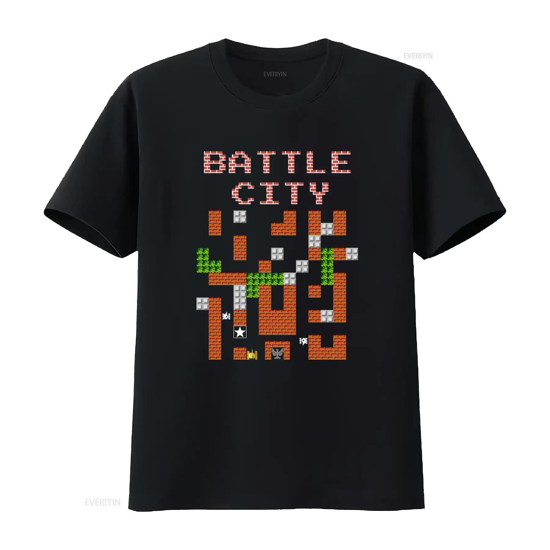 

Battle City Stage 1 Logo 8 Bit Screen Arcade Classic Vintage Retro Design T Shirt All Sizes vintage Washed Unisex Versatile -... S разноцветный