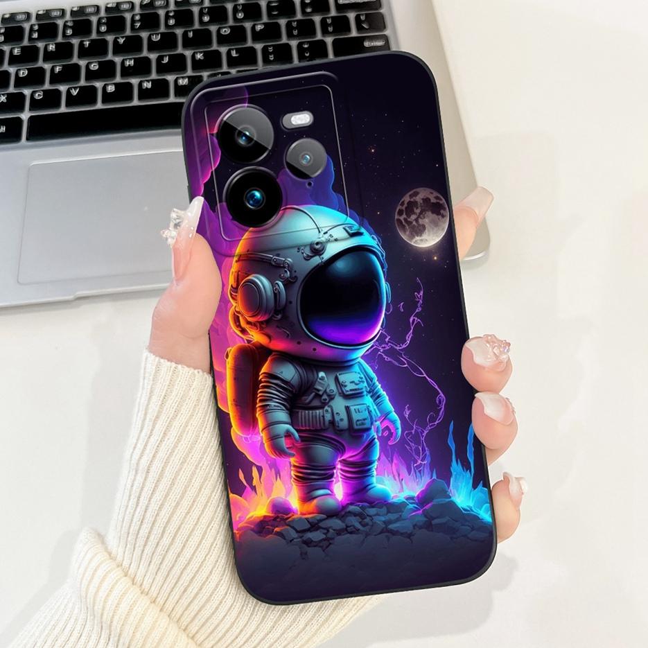 For Realme GT7 Pro 5G Case RMX5010 Cute Fashion Cartoon Cover Soft TPU Phone Case For Realme GT 7 GT7 T GT7T 5G Back Cover Coque