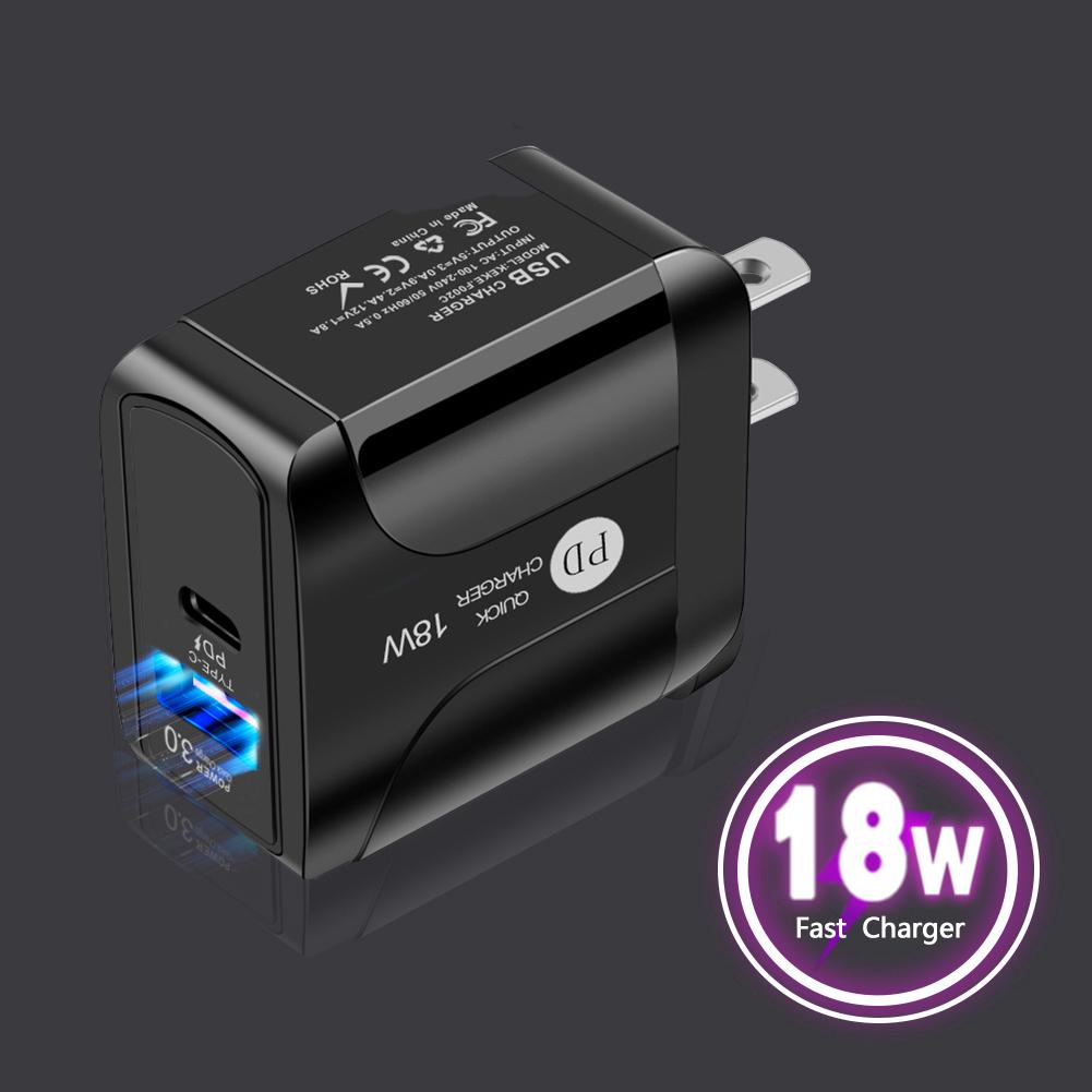 18W USB And TypeC Phone Charger