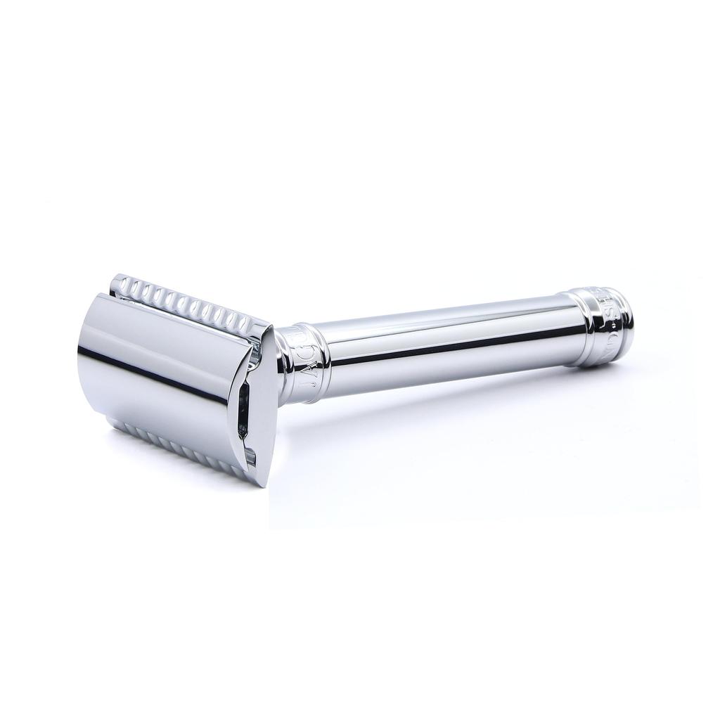 Edwin Jagger De89bl Chrome Plated Double Edge Safety Razor