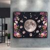 5D DIY Moon Phase Cross Stitch Rhinestones Diamond Drawing Embroidery Mosaic Home Decor
