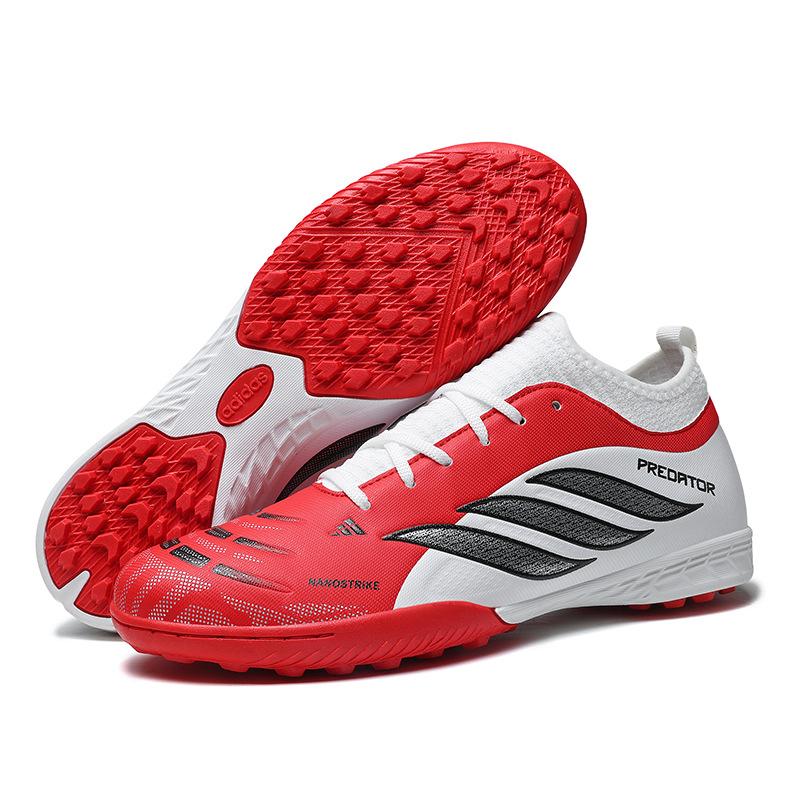 Youth Football Shoes Non-Slip And Wear-Resistant Tf Broken Nails Men'S Football Shoes Artificial Grass Competition Professional Adult Football Shoes