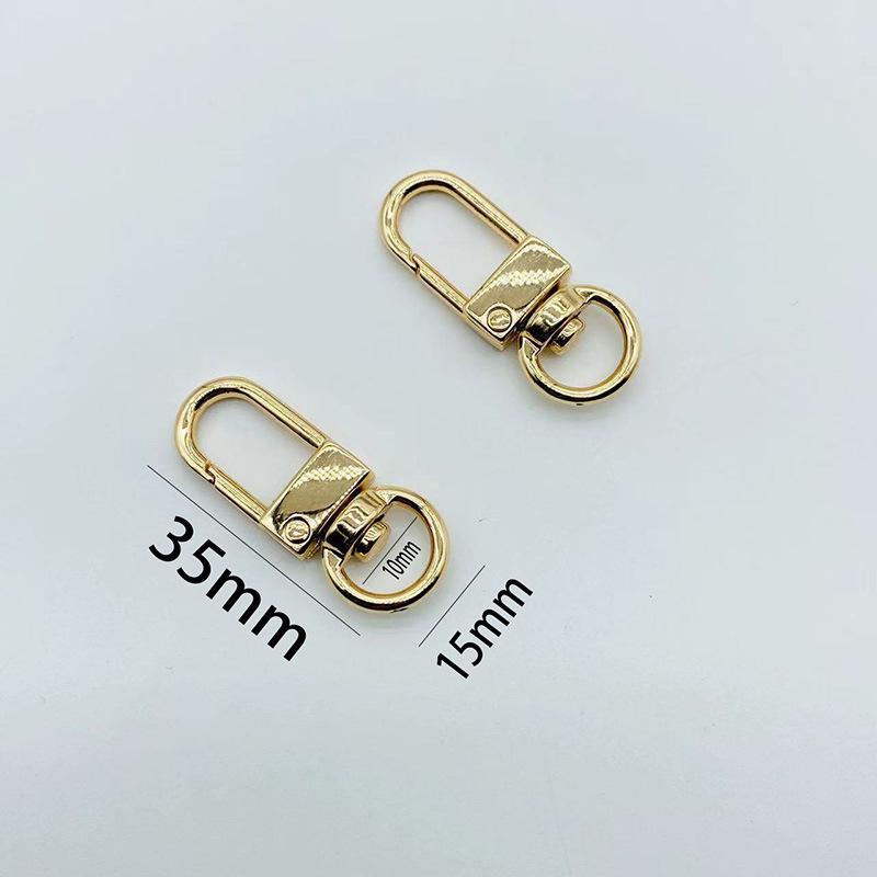 Metal Hook for Handbags and Lanyards - Small Chain Strap Buckle for Phone and Keychain