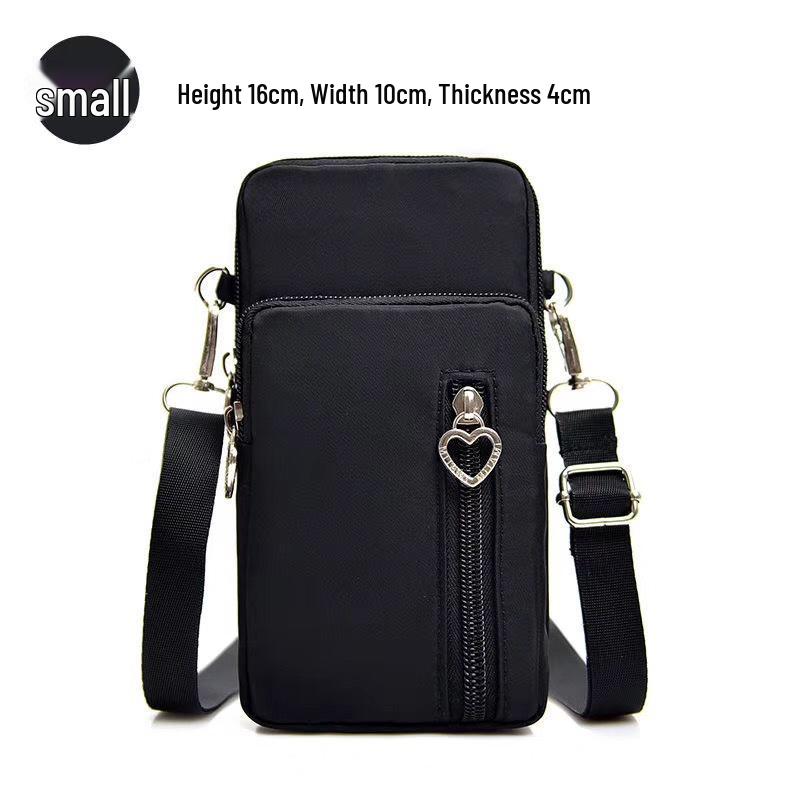 2025 Fashion Women s Triple-Zipper Crossbody Bag with Coin Purse, Phone Compartment, and Key Holder – Trendy and Functional.