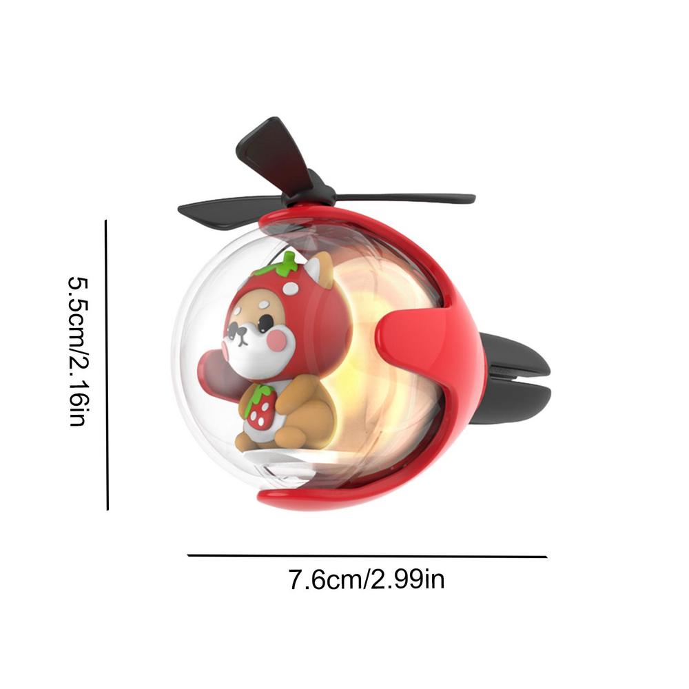 

Пилотный автомобильный диффузор, украшение для духов в виде собаки, сменное мультяшное кольцо, украшение для выхода воздуха, милый вентилятор для выхода воздуха